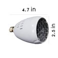 thumbnail image 3 of YOPTOP E27 Lampe Projecteur de Noël Intérieure Extérieure, Motif de Noël 16 Rotation à 360°, Projection, Lampe Projecteur DEL Haute Luminosité pour Décoration de Fête de Noël, Jardin, Patio, Rouge, Aucun, 3 of 5