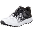 thumbnail image 1 of Under Armour Soulier de Baseball à Gazon Bas pour Homme, (002) Noir/blanc/blanc, 13, 1 of 2