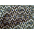 thumbnail image 4 of oneOone Cotton Poplin Fabric Chevron & Swirl Ikat Print Fabric BTY 42 Inch Wide, 4 of 4