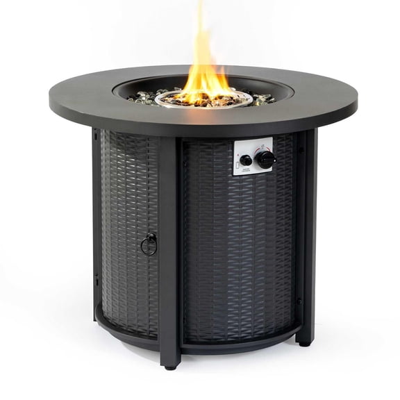 Table/foyer Paramount Eclipse en acier , 30 po