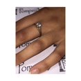 thumbnail image 3 of Solitaire Diamond Engagement Ring 1 Carat 14k White Gold, 3 of 3