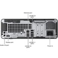 thumbnail image 3 of HP ProDesk 400 G5 SFF PC de Bureau Haute Performance, Nouveau Moniteur FHD 22 Pouces /intel Core i3 8e Gén jusqu'à 3,60 GHz, 1 To SSD, 32 Go DDR4 RAM, Windows 11 Pro-A Grade, 3 of 4