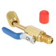 thumbnail image 2 of CHOK Réfrigérant de Climatisation 3 Pcs à Code de Couleur R410A R134A Valves d'Arrêt pour Réfrigération AC HVAC Tuyaux de Recharge, 2 of 7