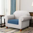 thumbnail image 2 of CHUN YI 1 Piece Cushion Cover Spandex Stretch Textured Grid Box Cushion Seat Slipcover, 2 of 6