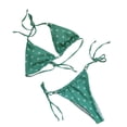 thumbnail image 4 of DPTALR Women Sexy Solid And Printed Swimwear Bikini Split Swimsuit Set, 4 of 9