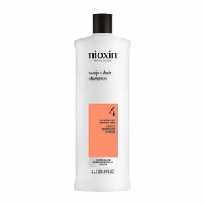Nioxin Scalp + Shampooing pour cheveux - Système 4 1L / 33.8oz