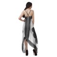 thumbnail image 3 of Moomaya Robes d'Été à Dos Nu pour Femmes Robe Imprimée à Ourlet en Foulard pour Femmes, 3 of 4