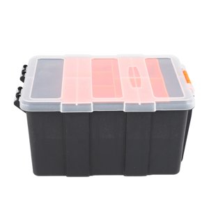 F-156D Portable en plastique outil pièces boîte Valises électrique outil boîte outils de stockage boîte de stockage Boîte de valise porte-case