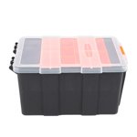 F-156D Portable Plastic Tool Parts Box Suitcase Electrician Tool Box Storage Tools Box Storage Box Suitcase Case Holder