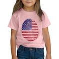 thumbnail image 4 of MKOSPLRT T-Shirts du 4 Juillet pour Enfant 3-10 Ans Manches Courtes Col Rond T-Shirts Drapeau des États-Unis T-Shirts Amusants Étoiles et Rayures T-Shirts Graphiques pour Fille Garçon, 4 of 9