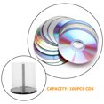 thumbnail image 4 of CD Storage Bin for 100 Discs Large Capacity CD DVD Case with Pullout Feature Made of Durable PP, 4 of 9