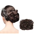 thumbnail image 1 of Perruque Méga Grande Épaisse Chignon Bouclé Décoiffé Chignon Updo à Clipser Extensions de Cheveux comme Réelles, Perruque pour Femmes, 1 of 3