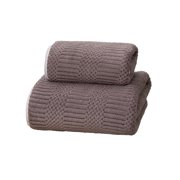 zanvin Towel Set, Corals Fleece Towel Set Towel and Bath Towel Two Piece Set Soft and Absorbent Household Face Towel and Bath Towel, Mom Gifts