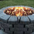 thumbnail image 4 of 2 Pcs Anneau de Brûleur Rond de 6 Pouces pour Foyer au Gaz Naturel et au Propane, Brûleur de Foyer pour Intérieur et Extérieur, 2x Anneau de Brûleur Rond de 6 Pouces, Argent, 4 of 6
