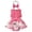 Chaud Pink, variante sur Yammkia Ensembles pour Nouveau-Né Fille Tenue pour Nouveau-Né Fille Barboteuse Robe à Manches Volantées Justaucorps à Manches Courtes Vêtements d'Automne Bandeau Vert, 12-18 Mois