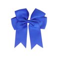 thumbnail image 2 of Iumwxz 6-inch Ribbed Satin Fishtail Double Layered Ribbon Bow Hair Clip For Children's Hair Accessories Hair Clip, 2 of 7
