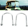 thumbnail image 4 of Club Car Parts, Heavy Duty 4 Nuts 1014902 Sturdy 2pcs Leaf Spring U   For Repair, 4 of 8
