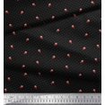thumbnail image 3 of Soimoi Rayon Crepe Fabric Dot & Insect Fabric Prints by Yard 46 Inch Wide, 3 of 3