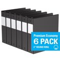 thumbnail image 1 of Davis Group, Premium Economy, Round Ring, Binder, 6 Pack, 2", 1 of 3