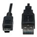 thumbnail image 3 of Eaton Tripp Lite Series Universal Reversible USB 2.0 Cable (Reversible A to 5Pin Mini B M/M), 6 ft. (1.83 m) - USB cable - mini-USB Type B (M) to USB (M) - USB 2.0 - 6 ft - molded - black, 3 of 4