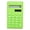 Green, variant on Musbetu 8 Digits Portable Calculator Reliable ABS Pocket Size Handheld Calculator Office Supplies
