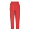 thumbnail image 4 of Loose Pants for Women Summer Womens Fashion Casual Spring and Summer Solid Color Loose Full Length Pants, 4 of 6