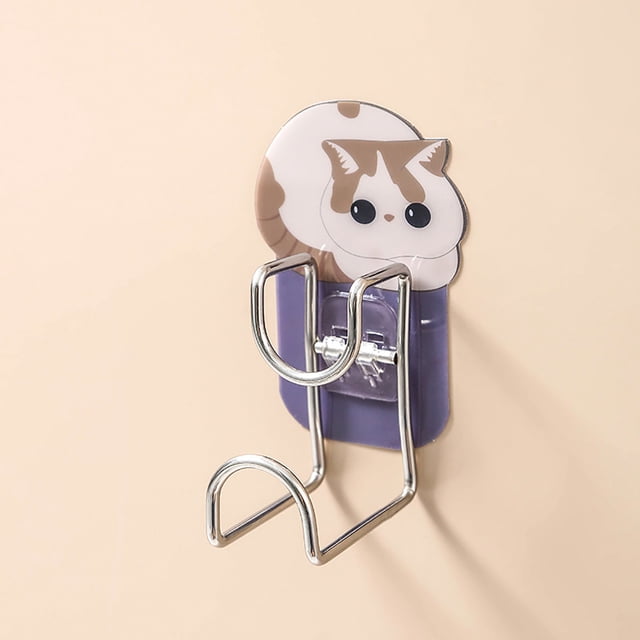 Yhmxh Hook,Hangers,Wall Hooks,Coat Rack,Hooks For Hanging Invincible Hook- Towel Rack Traceless Hook Punch Kitchen Bathroom Door Scratch Wall