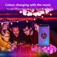 thumbnail image 3 of LED Light Strip, Color Changing Led Lights 21.3ft/6.5m SMD 5050 RGB Strips Lights with Bluetooth and Remote Controller Sync to Music Apply for Bedroom, Party and Home Decoration, 3 of 7