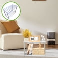 thumbnail image 1 of QTOCIO Living 4 Shelf Shelf Ventilated Light Duty Storage Home Organizer With AShelves Basement White, 1 of 4