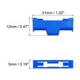 thumbnail image 2 of Unique Bargains 30 Pcs Clips de Câble Servo, Support de Fixation de Câble d'Extension en ABS pour Modèle de Bateau Avion RC DIY Bleu, 2 of 4