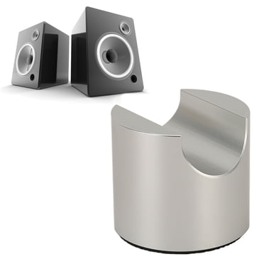 45x40mm HiFi Cable Stand Wire Bracket, Aluminum HiFi AMP Speaker Cables Isolation Stand, Speaker Cable Stabilizer for HiFi Speakers, Amplifiers, CD DVD Players, Etc