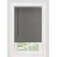 thumbnail image 2 of Cordless Vinyl Window Blinds, Horizontal Mini Slats for Privacy and Light Filtering, Grey, 2 of 4