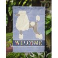 thumbnail image 3 of Carolines Treasures CK3615GF Poodle Welcome Garden Size Flag, 3 of 3