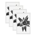 thumbnail image 1 of DesignOvation Gallery 11x17 Wood Picture Frame, Set of 4, White, 4 Count, 1 of 7