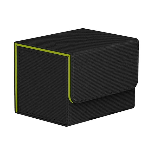 Trading Card Deck Box, Card Holder Display Storage Can Hold 100+ Cards Container Sturdy Protective Card Deck Case Carrying for TCG, Hobbies