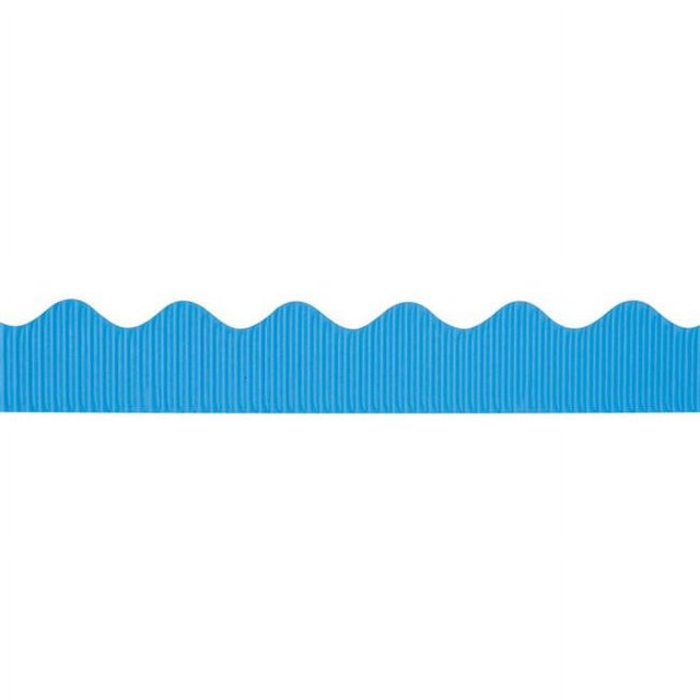 Pacon PAC37176-6 Bordure Décorative 2.25 Po x 50 Pi, Bleu Vif - 6 Rouleaux