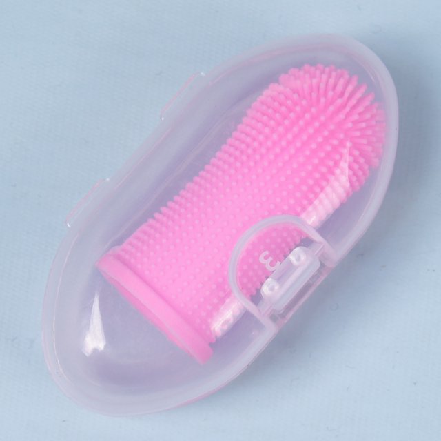 TIMIFIS Dog Pet Supplies Pet Finger Toothbrush Dog Toothbrush AVOID Stone Small Fingerbrush Finger Teeth CareFall/Winter