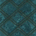 thumbnail image 1 of Ahgly Company Machine Washable Indoor Square Transitional Teal Green Area Rugs, 4' Square, 1 of 7