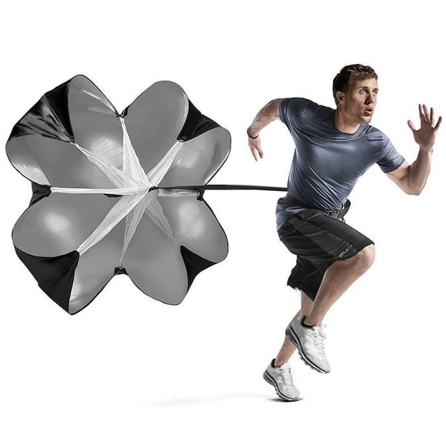 MesaSe Entraînement de Vitesse de Course-Chute de Vitesse – Parachute de Résistance - Parachute d'Entraînement – Chutes de Vitesse – Parachutes de Course pour Soccer Ou Soccer