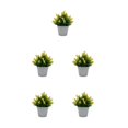 thumbnail image 1 of Maytalsory Elegant For Stylish Home Decor With Fake Flowers And Plants Long-lasting yellow 5Set, 1 of 6