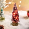 thumbnail image 5 of Yhmxh Christmas Decorations,Christmas Ornaments Colorful Christmas Tree Desktop Decoration Christmas Needles Small LED Illuminated Mini Christmas Tree A Lights, 5 of 5