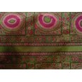 thumbnail image 4 of oneOone Cotton Silk Fabric Leaves & Floral Block Print Fabric BTY 42 Inch Wide, 4 of 4
