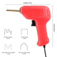 thumbnail image 4 of jinwen Machine de Soudage et de Réparation Agrafeuse à Chaud Outils Adaptateur US, Kit de Soudeur 110V pour Voiture Rouge, 4 of 4
