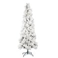thumbnail image 1 of Vickerman K170960 Arbre de Noël Crayon Flocked Atka Pine 6 Pi. x 30 Po. avec 323 Pointes, 1 of 2
