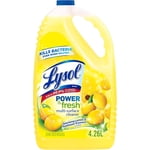 Lysol Multi-Surface Cleaner Pourable – Lemon, 4.26 L