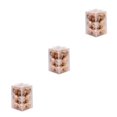 thumbnail image 3 of Decodeary 12pack/lot Wedding New Year Navidad Pendant Ball Enought Quantity For Magical Champagne 3Set, 3 of 6
