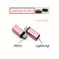 thumbnail image 1 of Adaptateur Convertisseur Connecteur Lightning Femelle vers Micro USB Mâle, 1 of 2