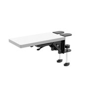 Facefd Support pour ordinateur en bois pour bureau pliant Extendeur pour bureau blanc