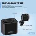 thumbnail image 2 of MEDca Rechargeable Digital Hearing Amplifier, In-Ear Sound Assist Device with Charging Base, 2 of 9