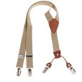 thumbnail image 1 of Toddler Kid Baby Adjustable Suspender Elastic Y-back Beige, 1 of 8